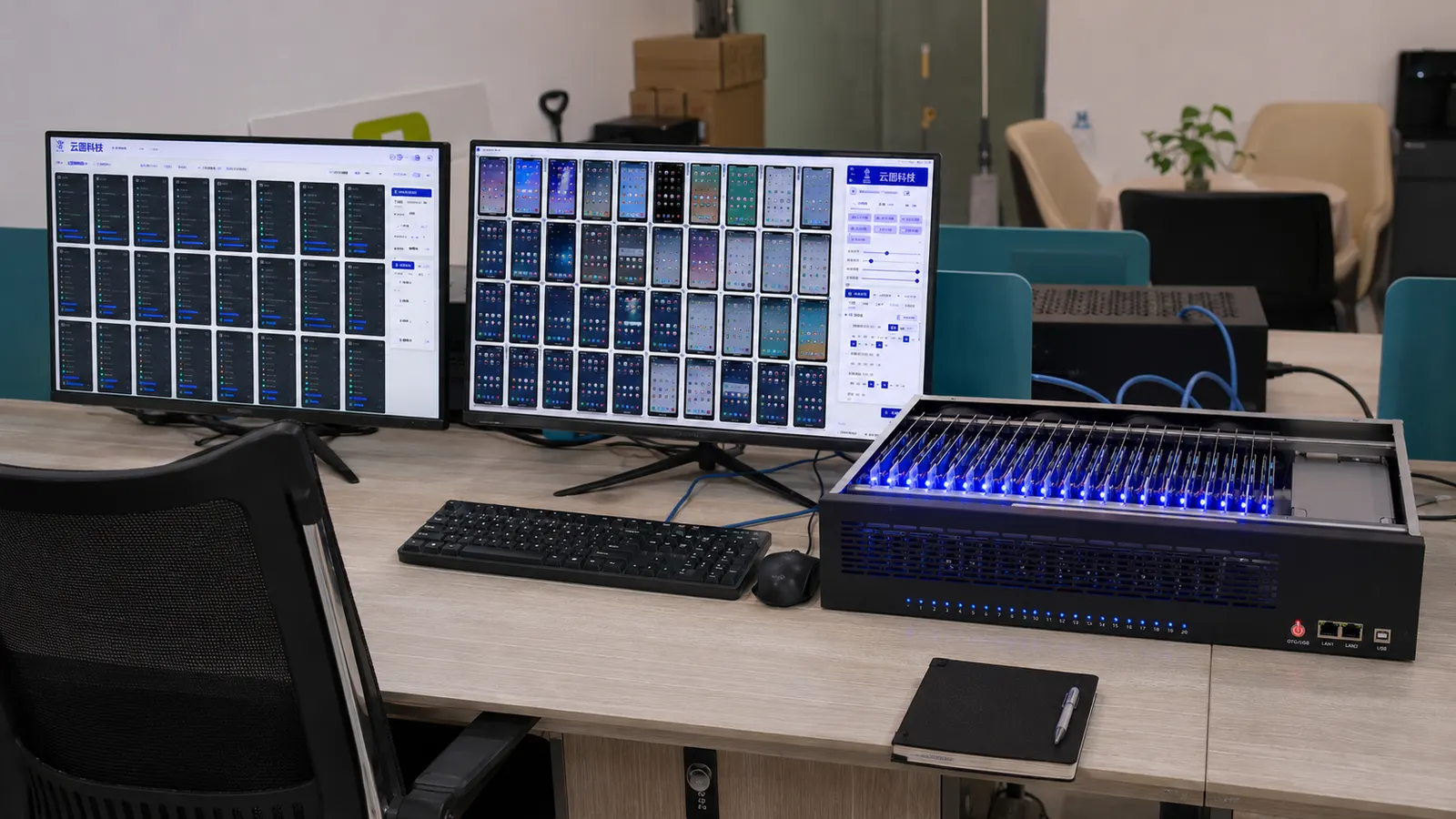 Phone Farm Setup